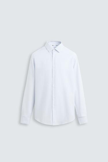 CHECK SHIRT - White by Zara