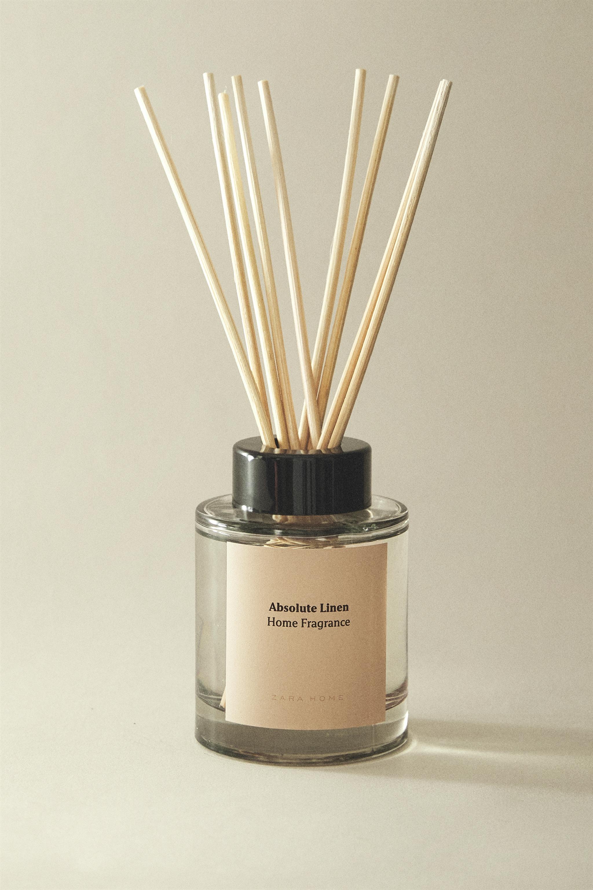 ZARA  ラージエッセンシャルディフューザー ABSOLUTE LINEN リードディフューザー (100ML) - マスタード | ZARA