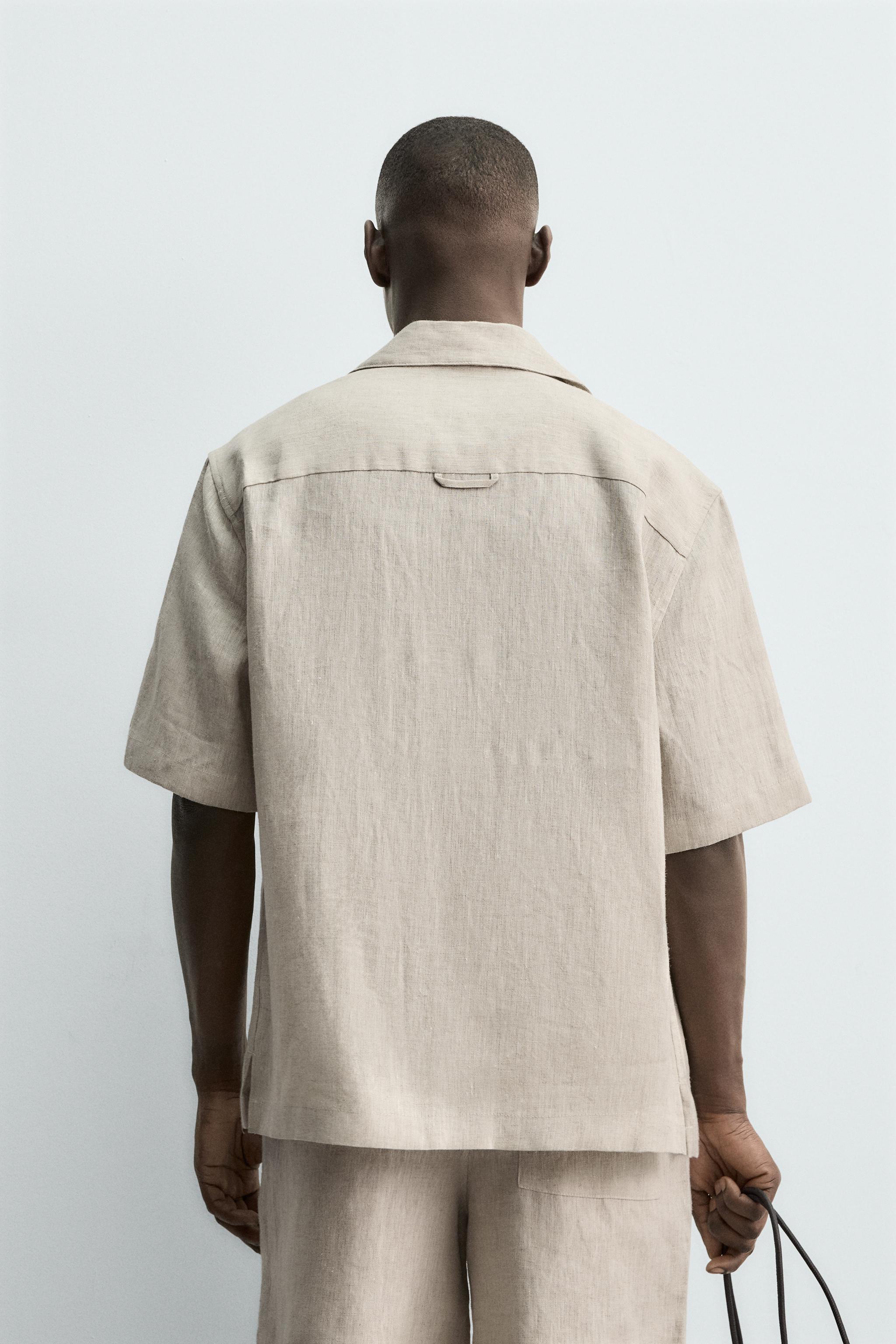 CHEMISE RELAXED FIT 100% LIN