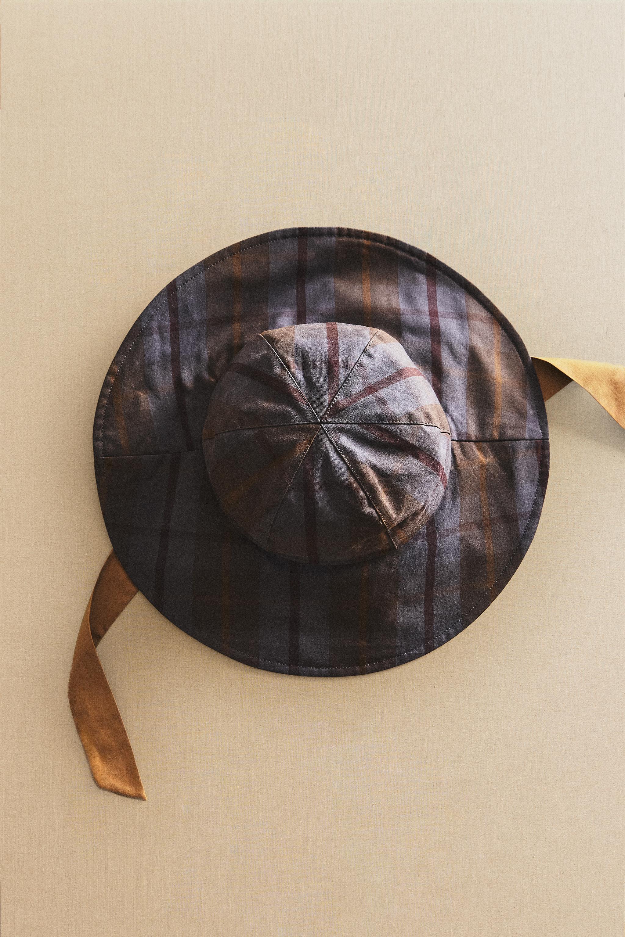 CHILDREN'S TARTAN CHECK HAT