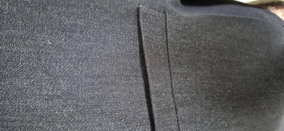 Z1975 SHORT DENIM BLAZER WITH TOPSTITCHING - Image 8