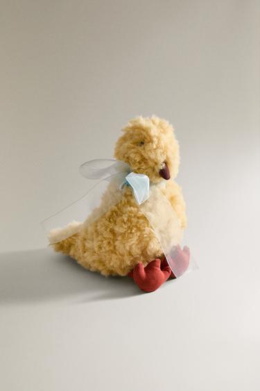 PELUCHE ENFANT OISEAU X THE ANIMALS OBSERVATORY - Jaune de Zara - Image 0
