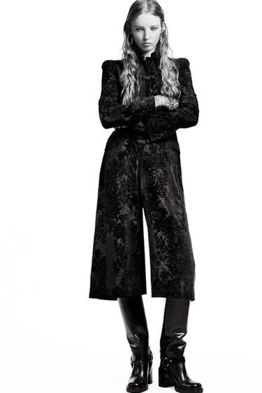 LEATHER BUCKLE BOOTS - Black by Zara