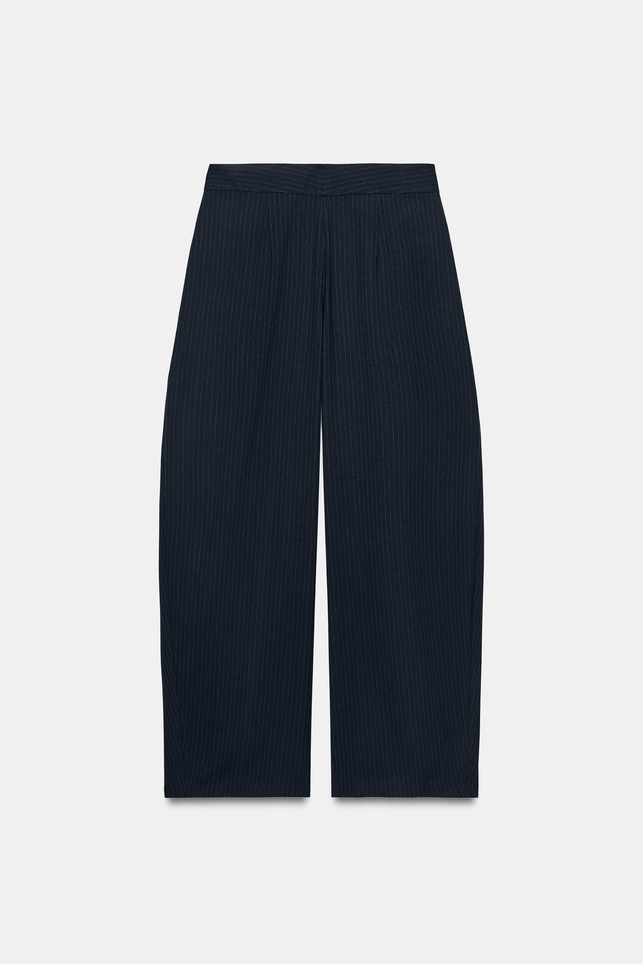 PANTALON À PLIS ET CEINTURE ZW COLLECTION