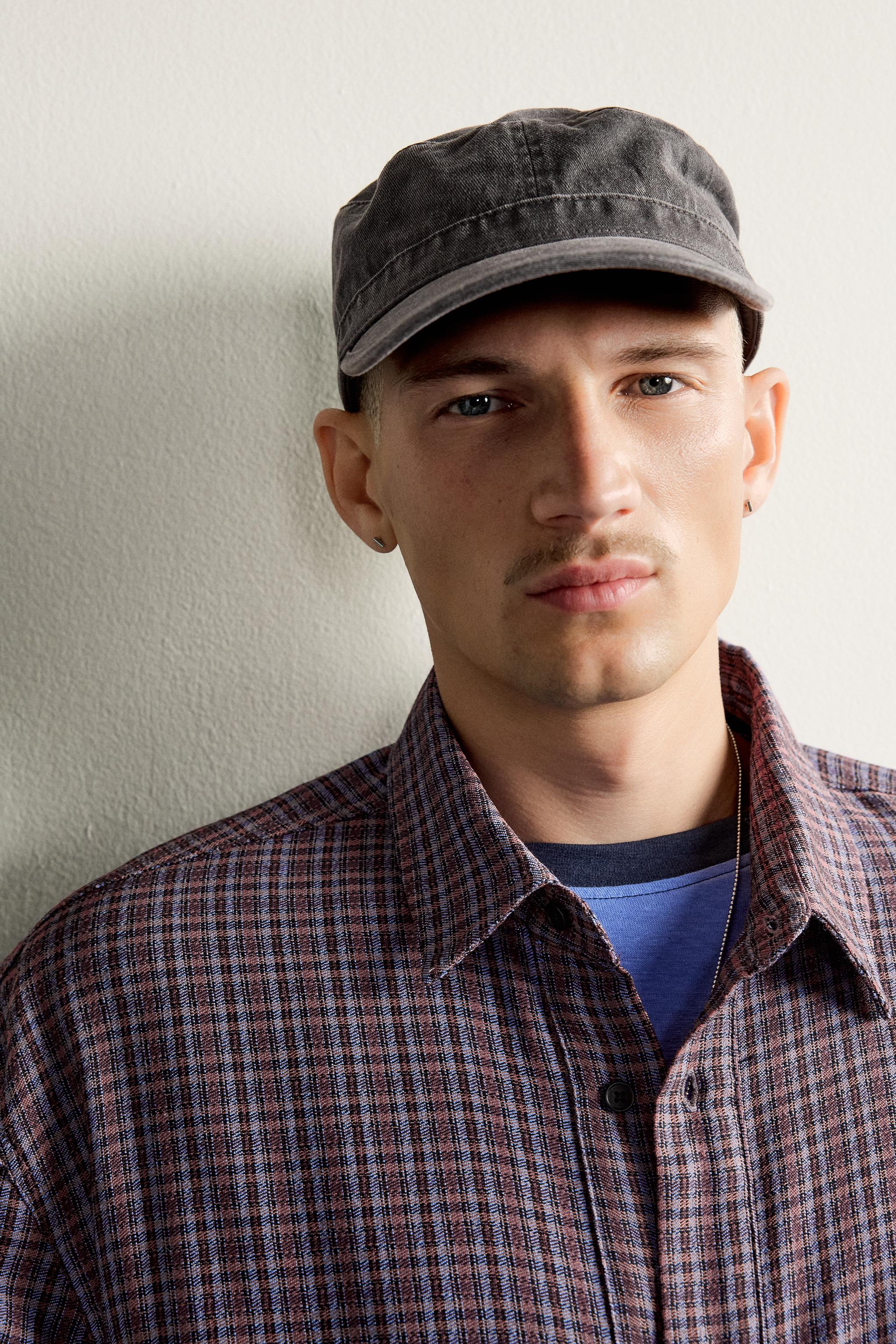 PLAID BOXY FIT SHIRT WITH POCKETS