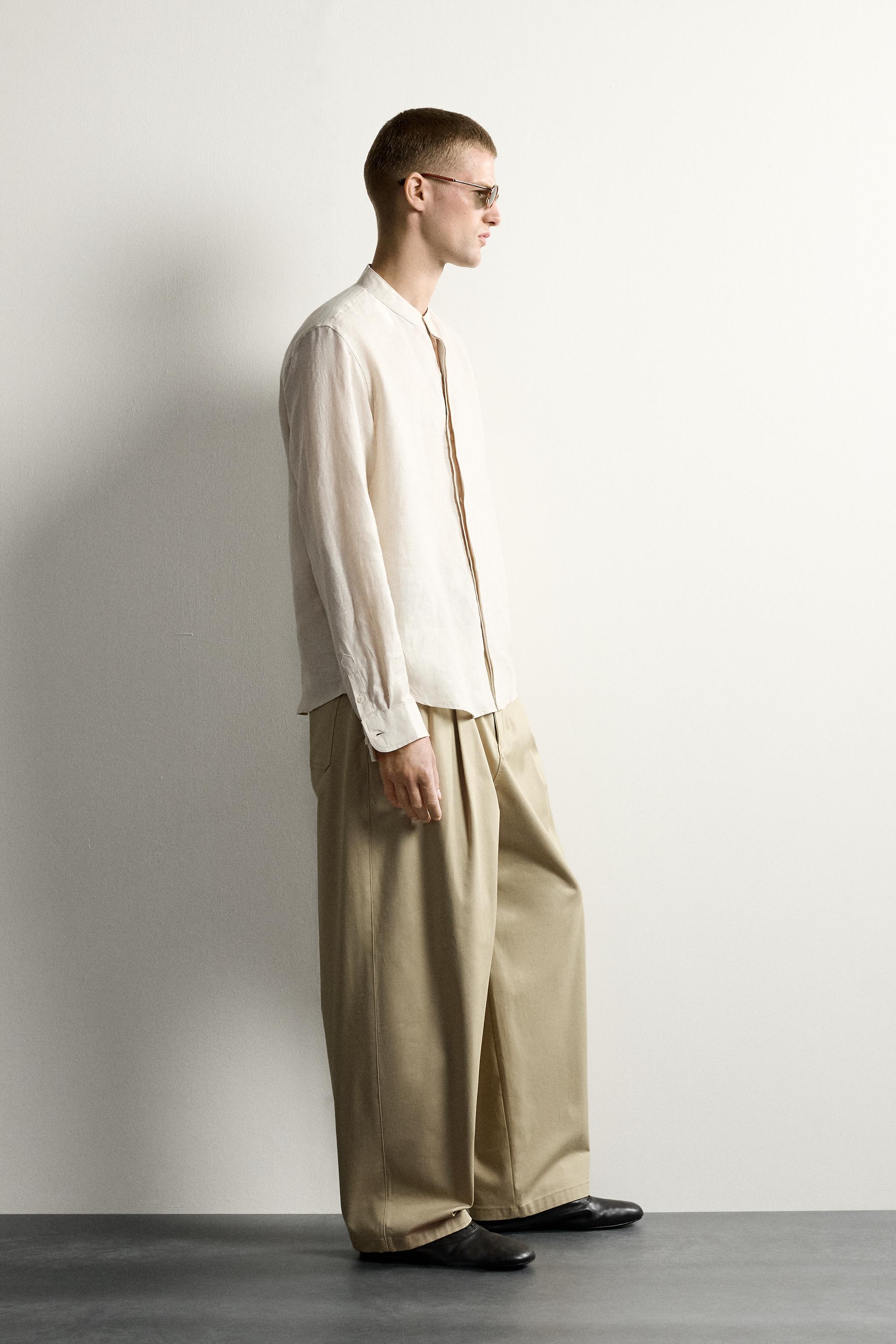 100% LINEN RELAXED FIT SHIRT
