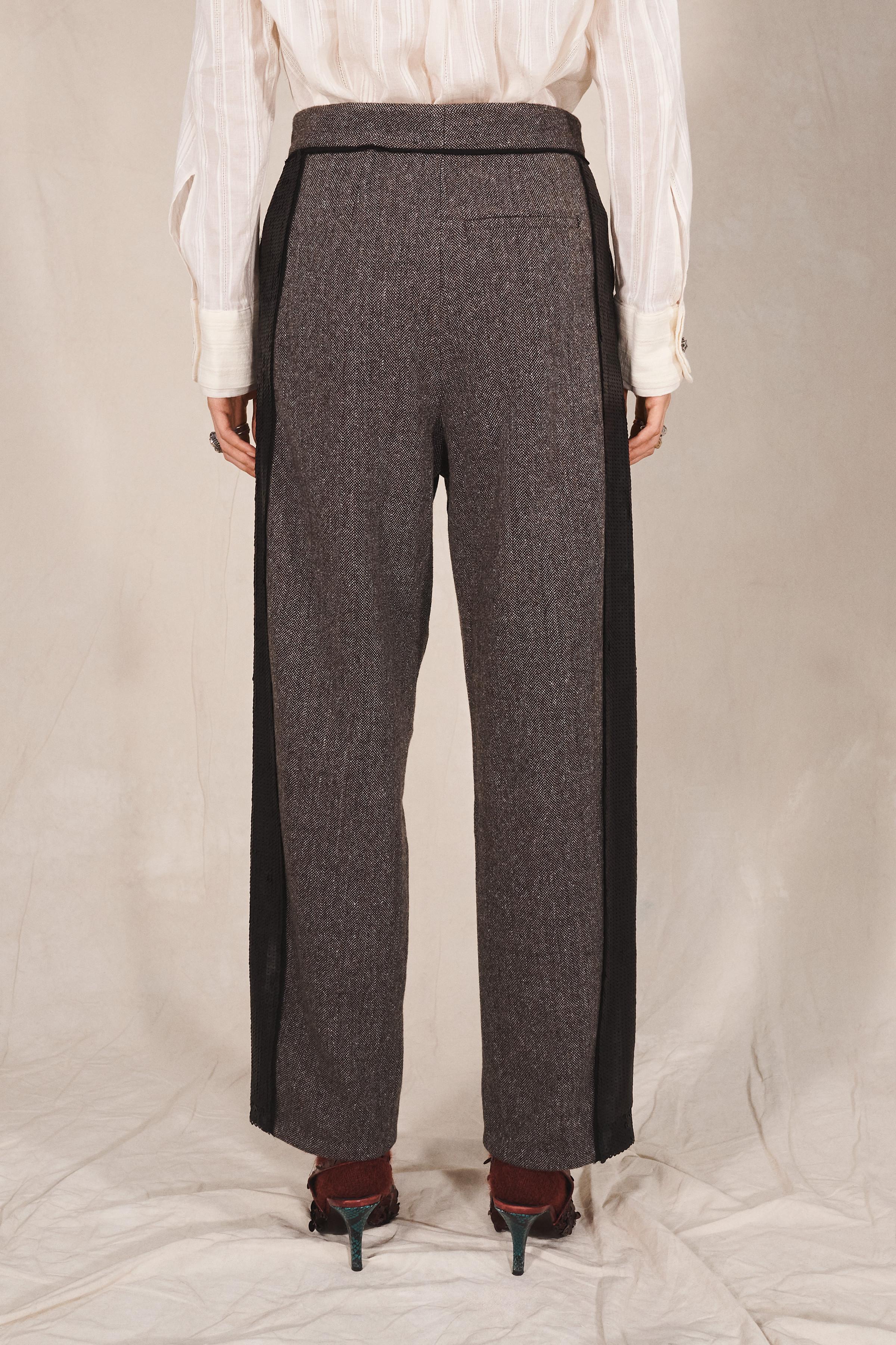 LIMITED EDITION SEQUIN PLEATED PANTS