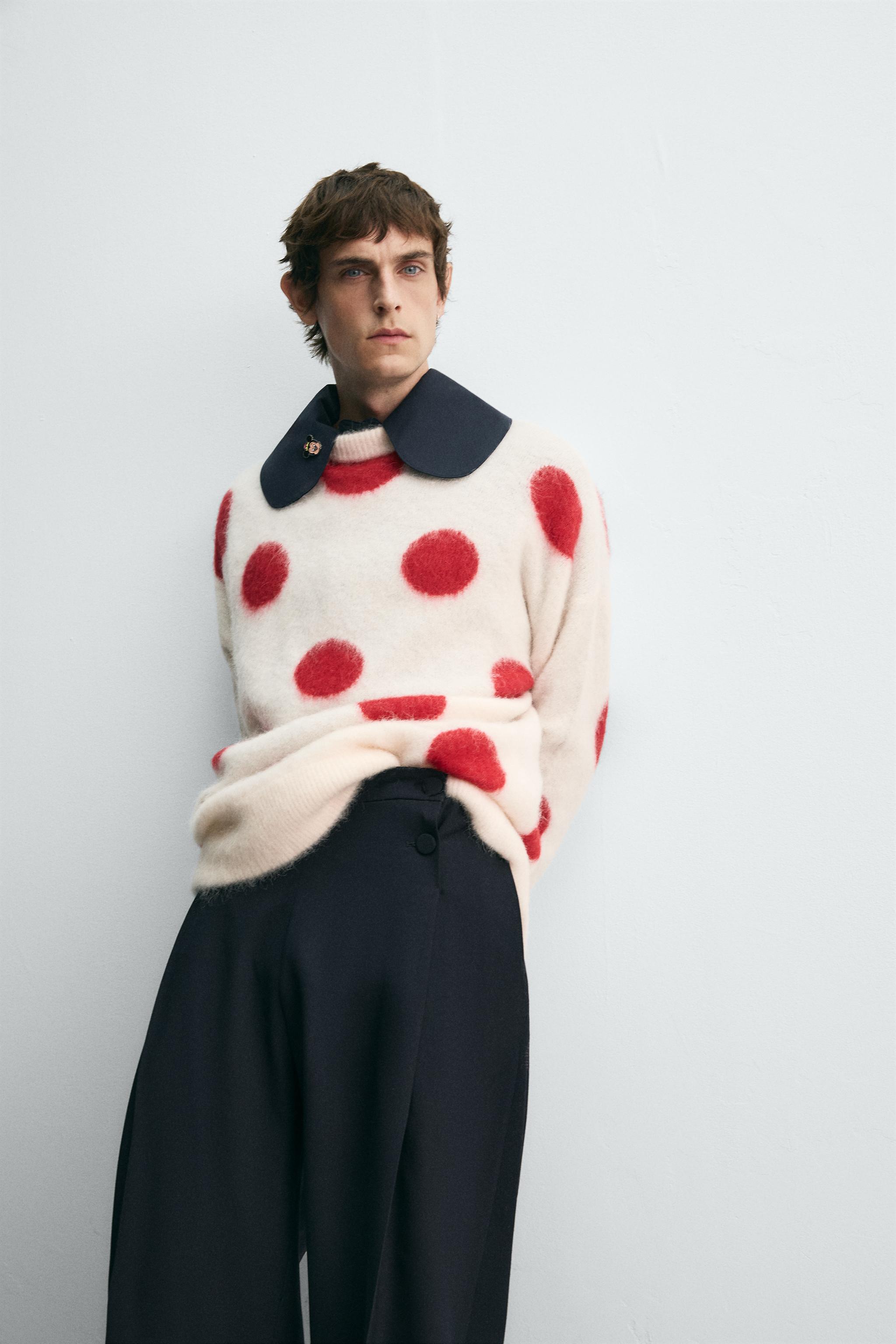 HARRY LAMBERT FOR ZARA X DISNEY ドット柄セーター - エクリュ | ZARA