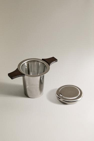 TEA INFUSER WITH LID - Steel by Zara - Image 1