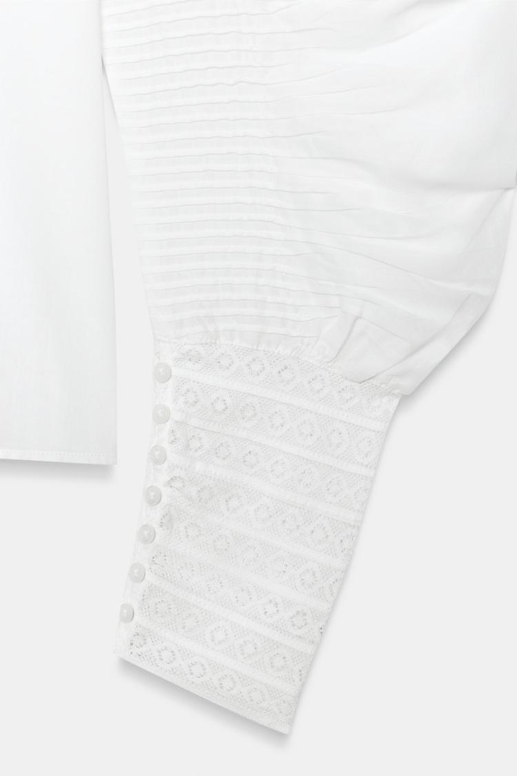 Camisa romántica de la colección ZW 8