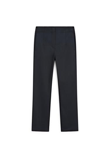 Pantalón técnico con algodón - Marino de Zara