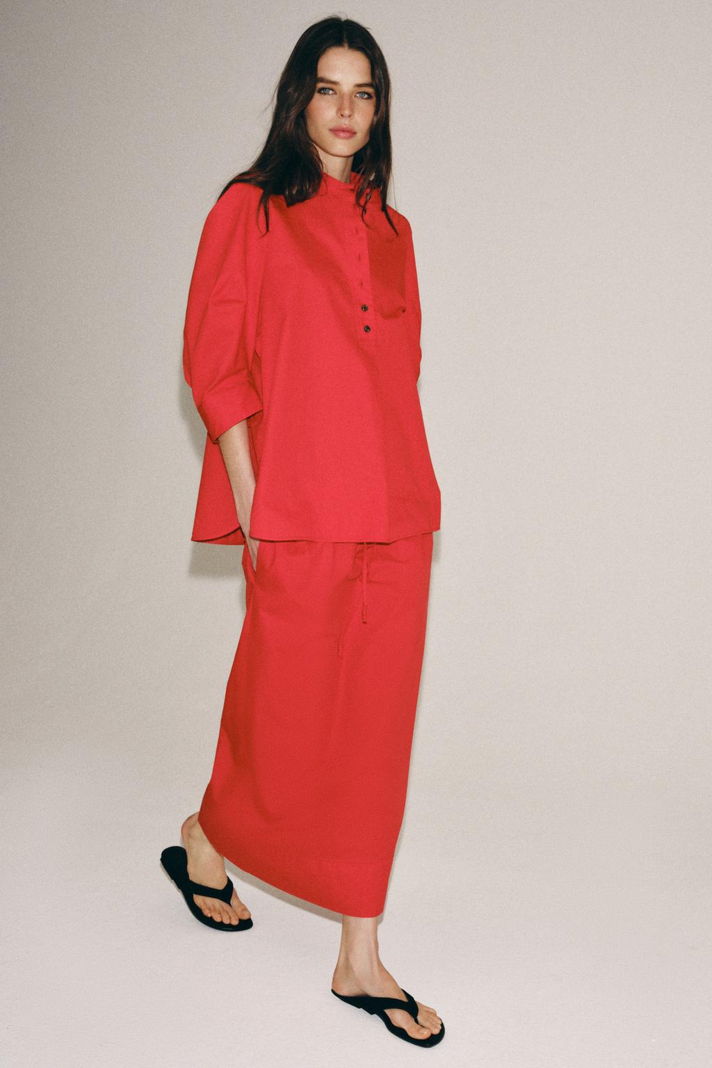 ZW COLLECTION PUFF SLEEVE SHIRT - image 2