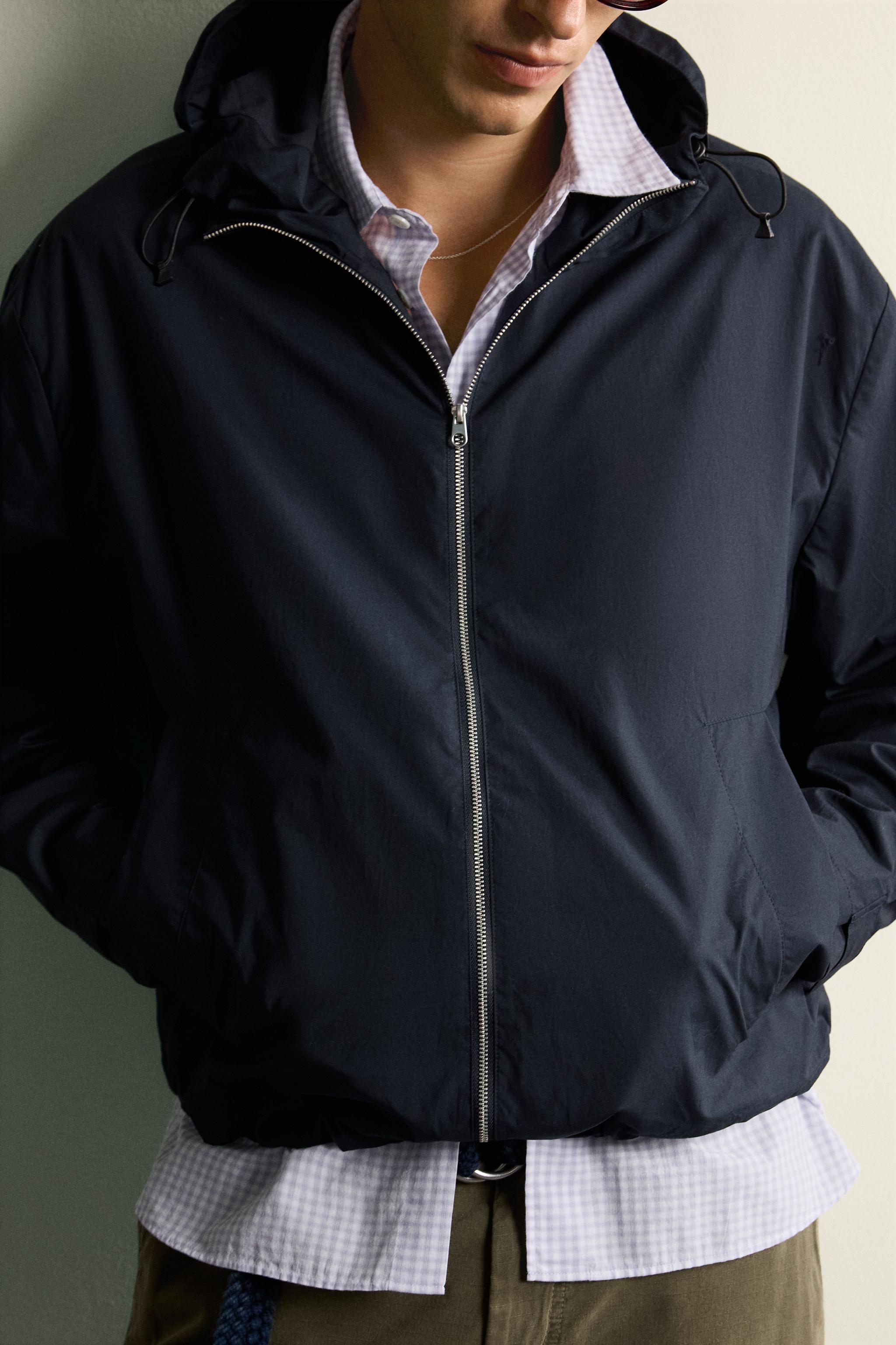 BLOUSON LÉGER REGULAR FIT EN POPELINE