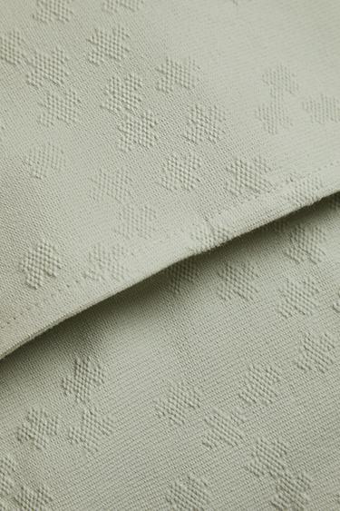 HOUSSE DE COUSSIN TRÈFLE - Vert de Zara - Image 3