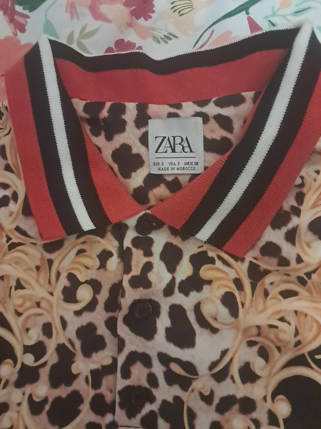 BAROQUE PRINT POLO SHIRT - Image 3