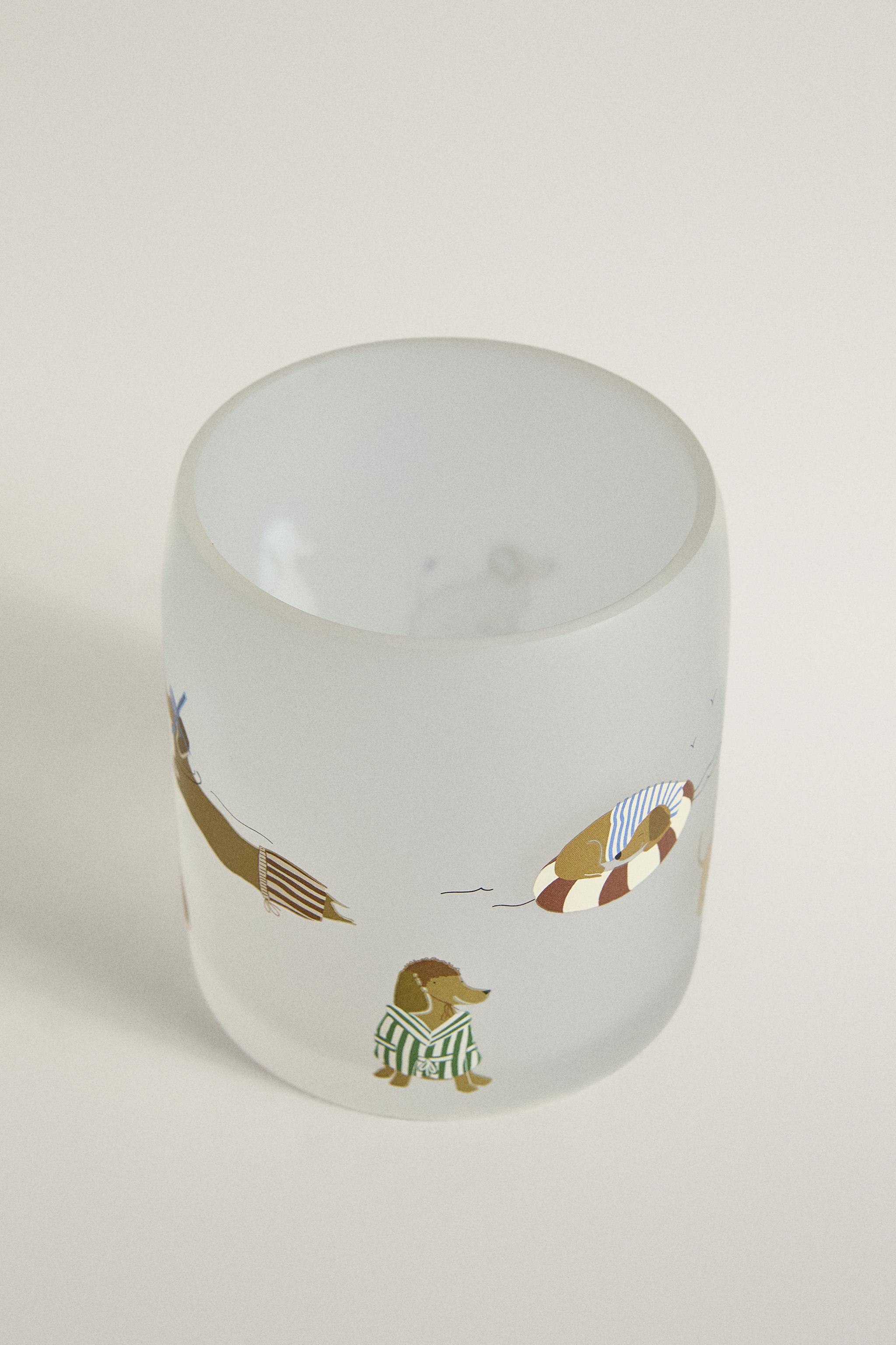 VERRE À DENTS ENFANT CHIENS