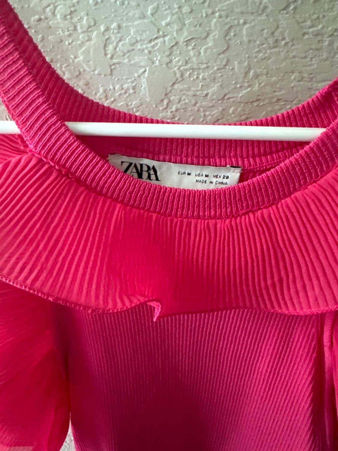 RUFFLED BLOUSE. - Image 3