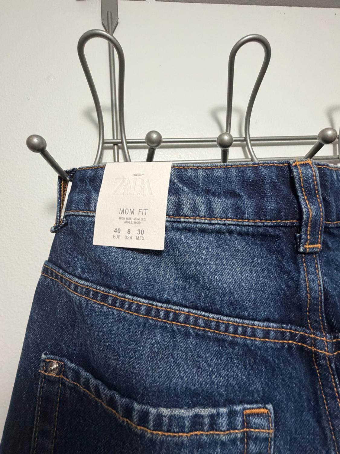 Z.05 HIGH WAIST RIGID MOM FIT JEANS - Image 5