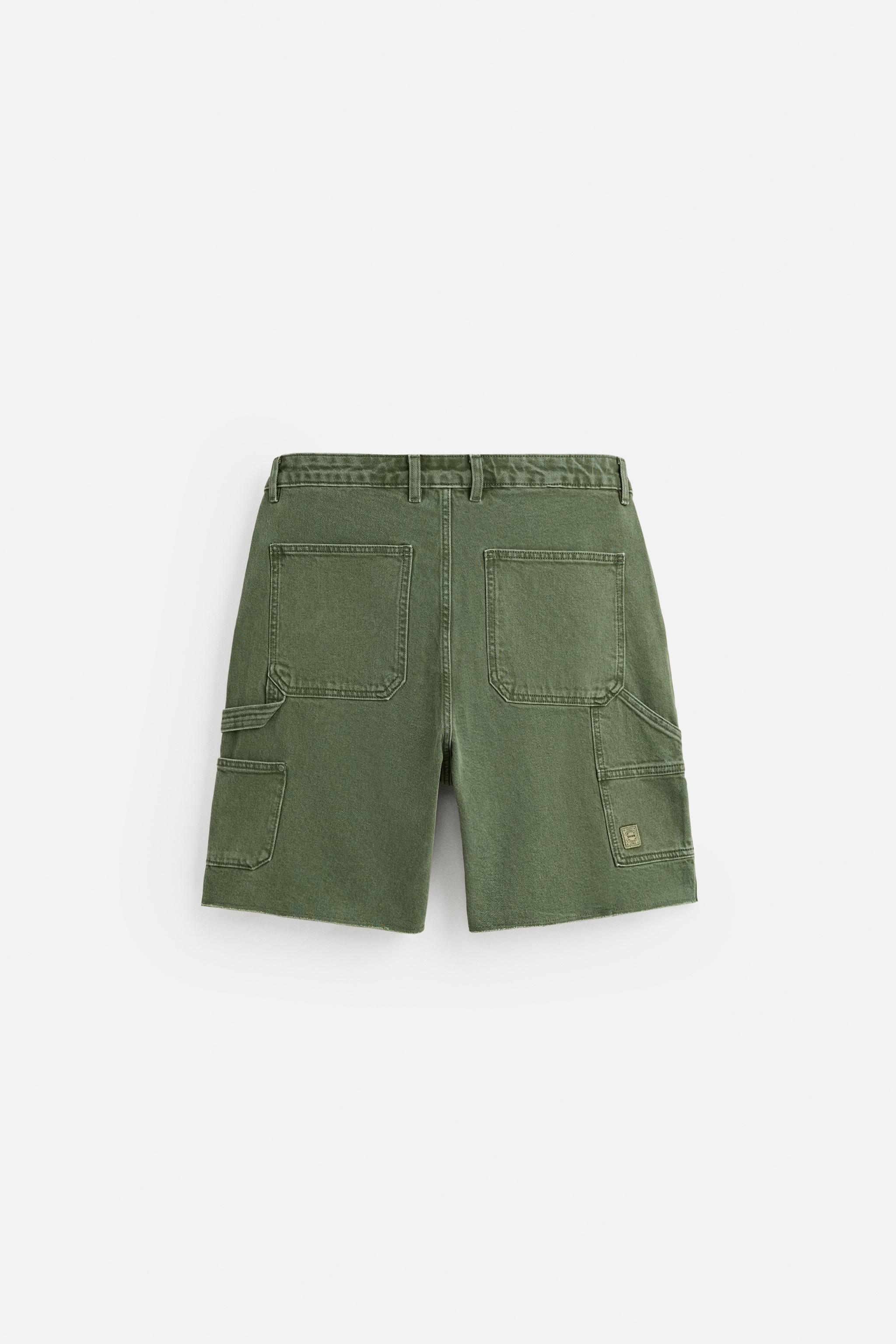 ZARA 24SS ポケット カーペンター バミューダパンツ ポケット カーペンター バミューダパンツ - メルカリ