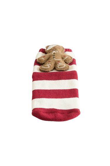 CALZINI GINGERBREAD ANTISCIVOLO NATALIZI - Rosso di Zara