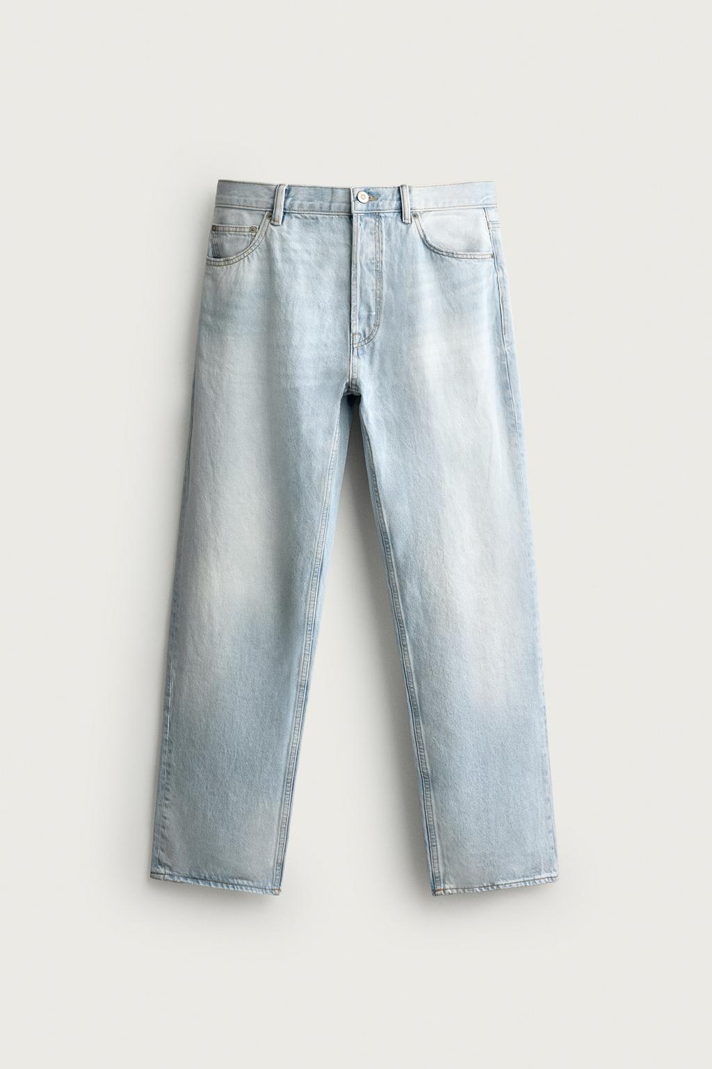 STRAIGHT-LEG JEANS