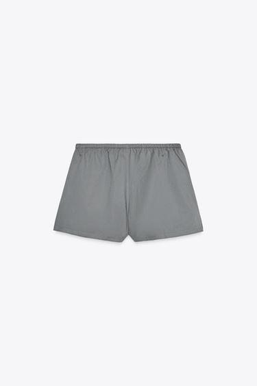 JUPE-CULOTTE CARGO - Gris moyen de Zara - Image 6