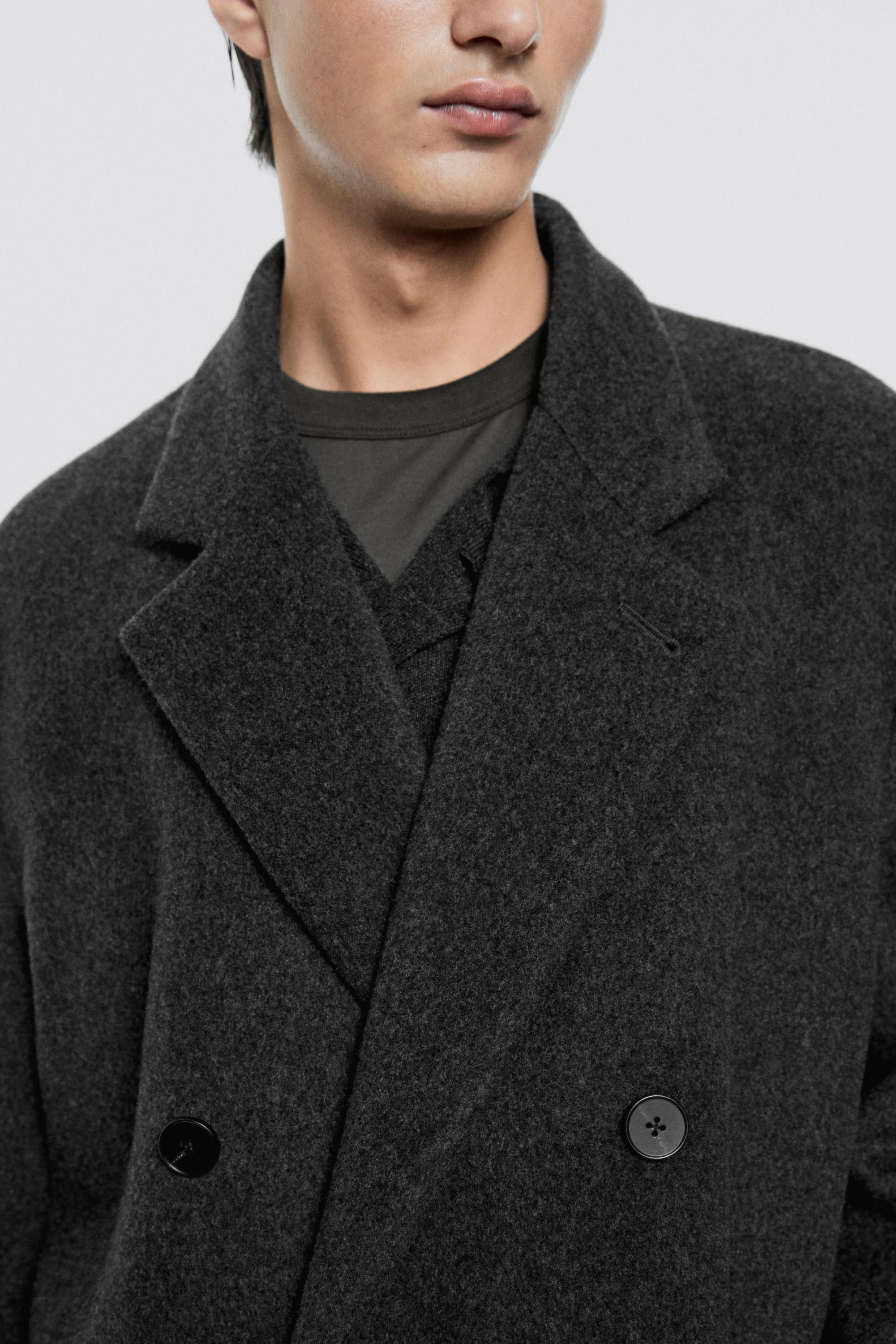 100% wool long coat - LIMITED EDITION