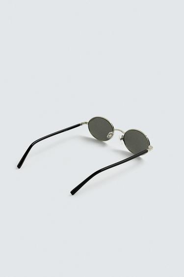 LUNETTES DE SOLEIL OVALES - Argent de Zara - Image 6