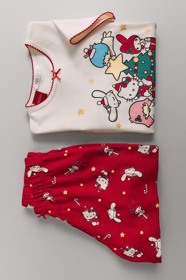 Zara AGES 6-14 / HELLO KITTY AND FRIENDS © SANRIO PAJAMAS - Red