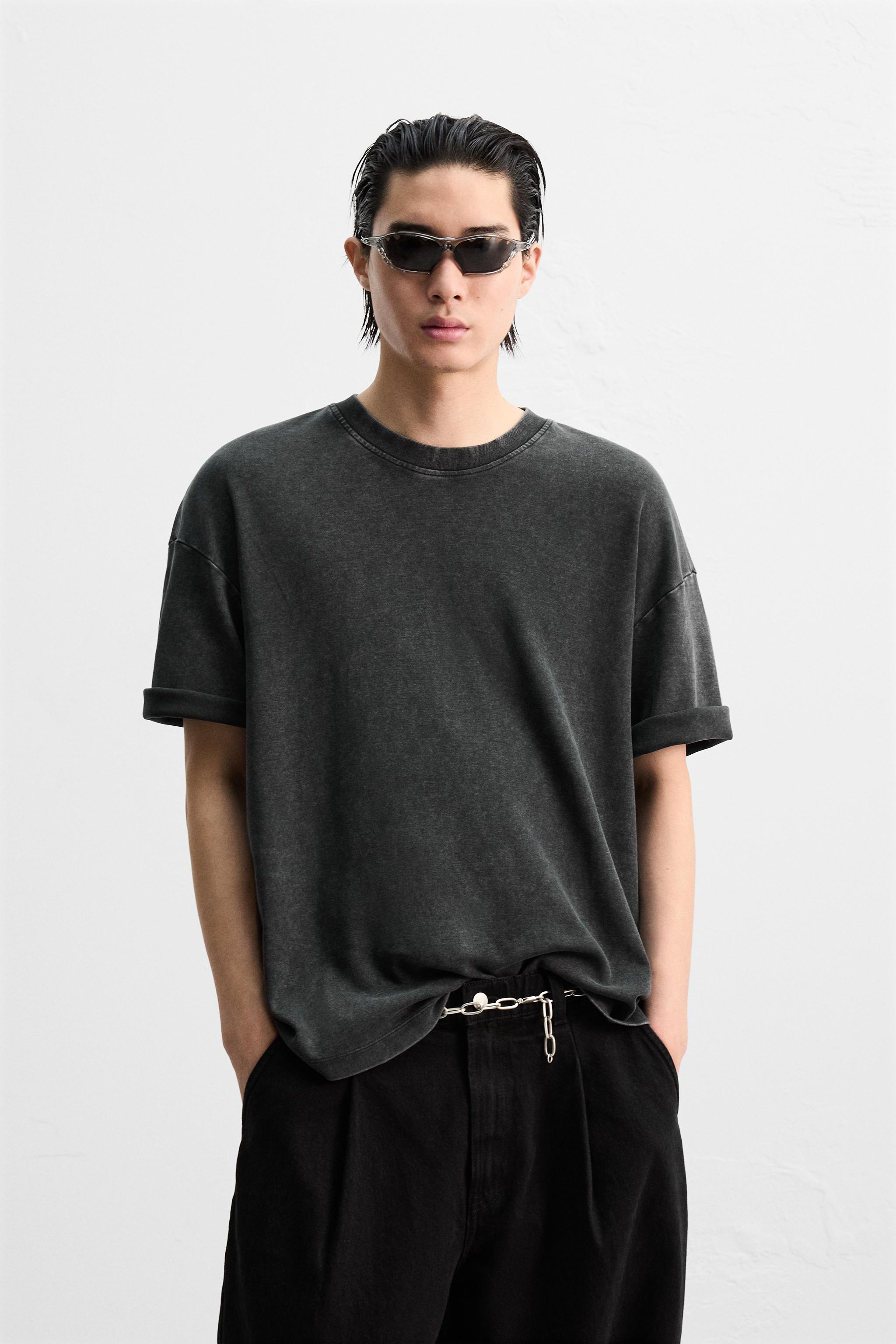 グレーTシャツ – メンズ | 最新コレクション | ZARA 日本