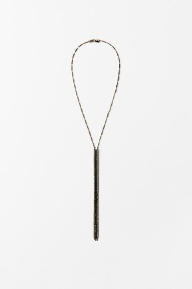 COLLIER LONG BIJOUX - Or vieilli de Zara