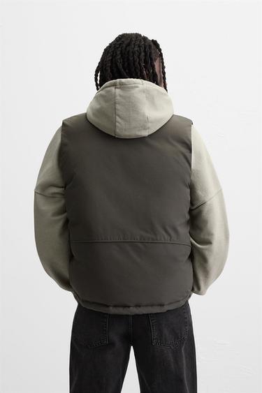 STRUCTURED GILET - Taupe grey by Zara - Image 2