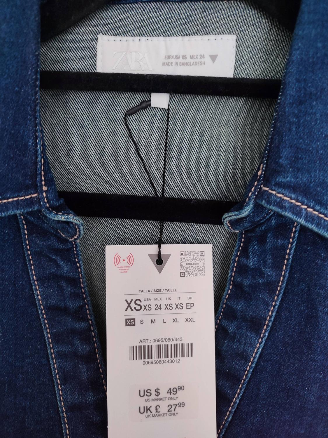 TRF FITTED DENIM SHIRT - Image 2