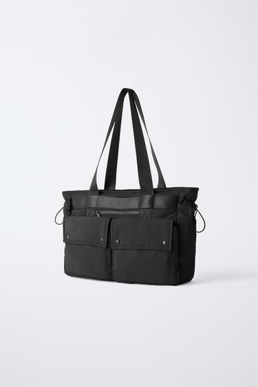 MATERNITY TOTE BAG - Black by Zara - Image 1