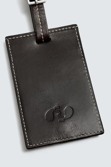 LEATHER KEY RING - Brown by Zara - Image 2