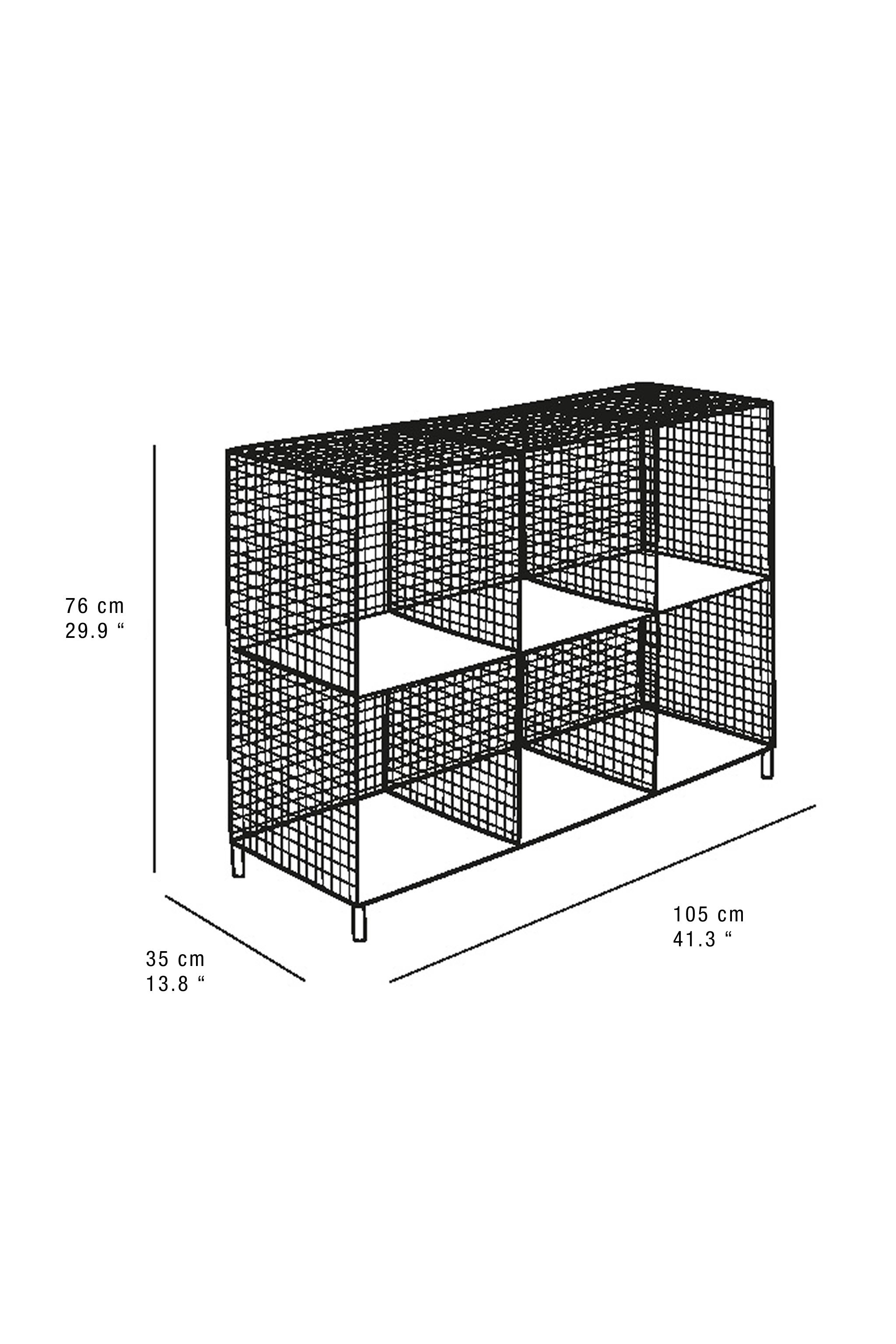 KIDS' HORIZONTAL METAL SHELF