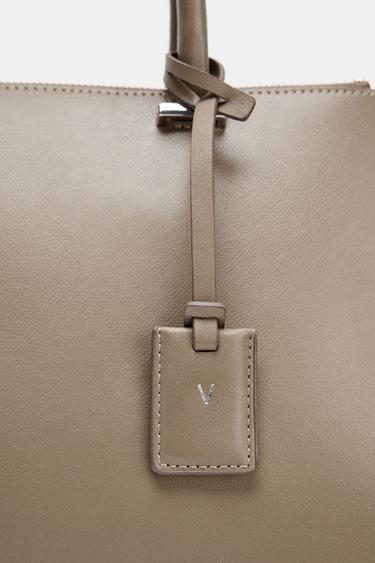 CITYBAG DOUBLE ANSE - Gris taupe de Zara - Image 13