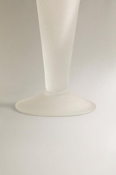 OPAQUE GLASS CANDLESTICK I COLIN KING - Transparent by Zara - Image 3