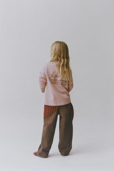 SAMARRETA AMB BRODAT BONILLA A LA VISTA ® X ZARA - rosa pàl·lid de Zara