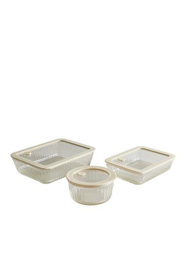 RÉCIPIENT HERMÉTIQUE EN BOROSILICATE - Transparent de Zara