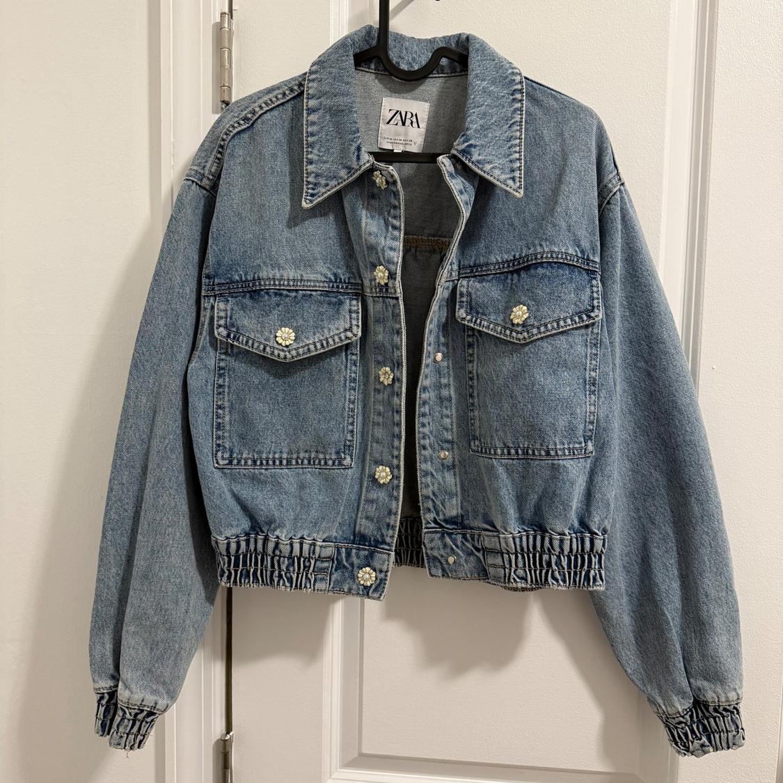 CROPPED DENIM JACKET - Image 2