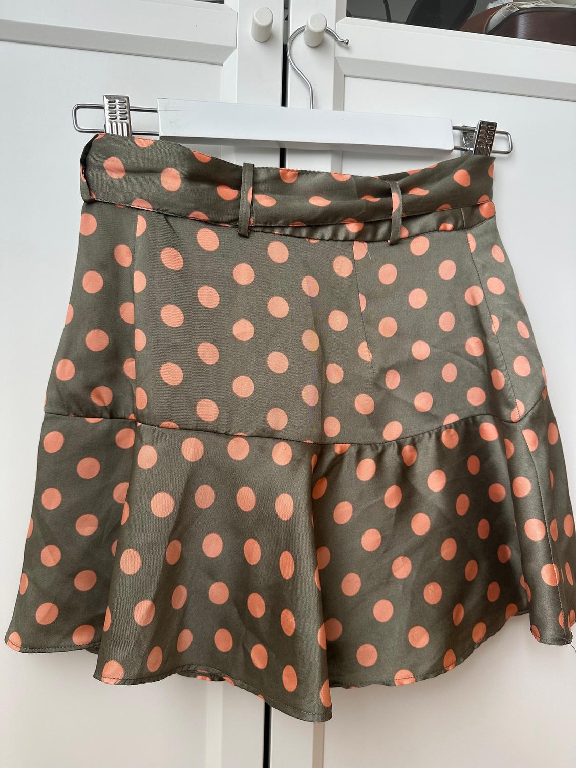 POLKA DOT BERMUDA SKORT - Image 8