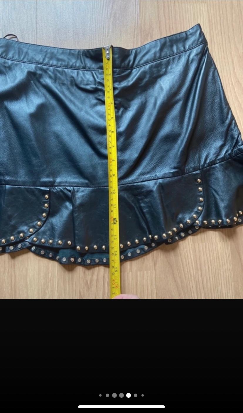 MINIFALDA PIEL TACHAS - Image 7