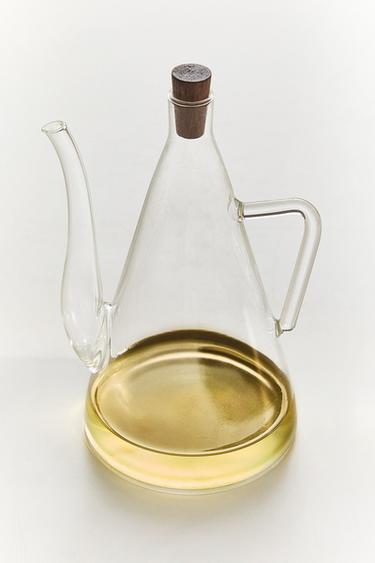 Zara BOROSILICATE GLASS CRUET - Transparent