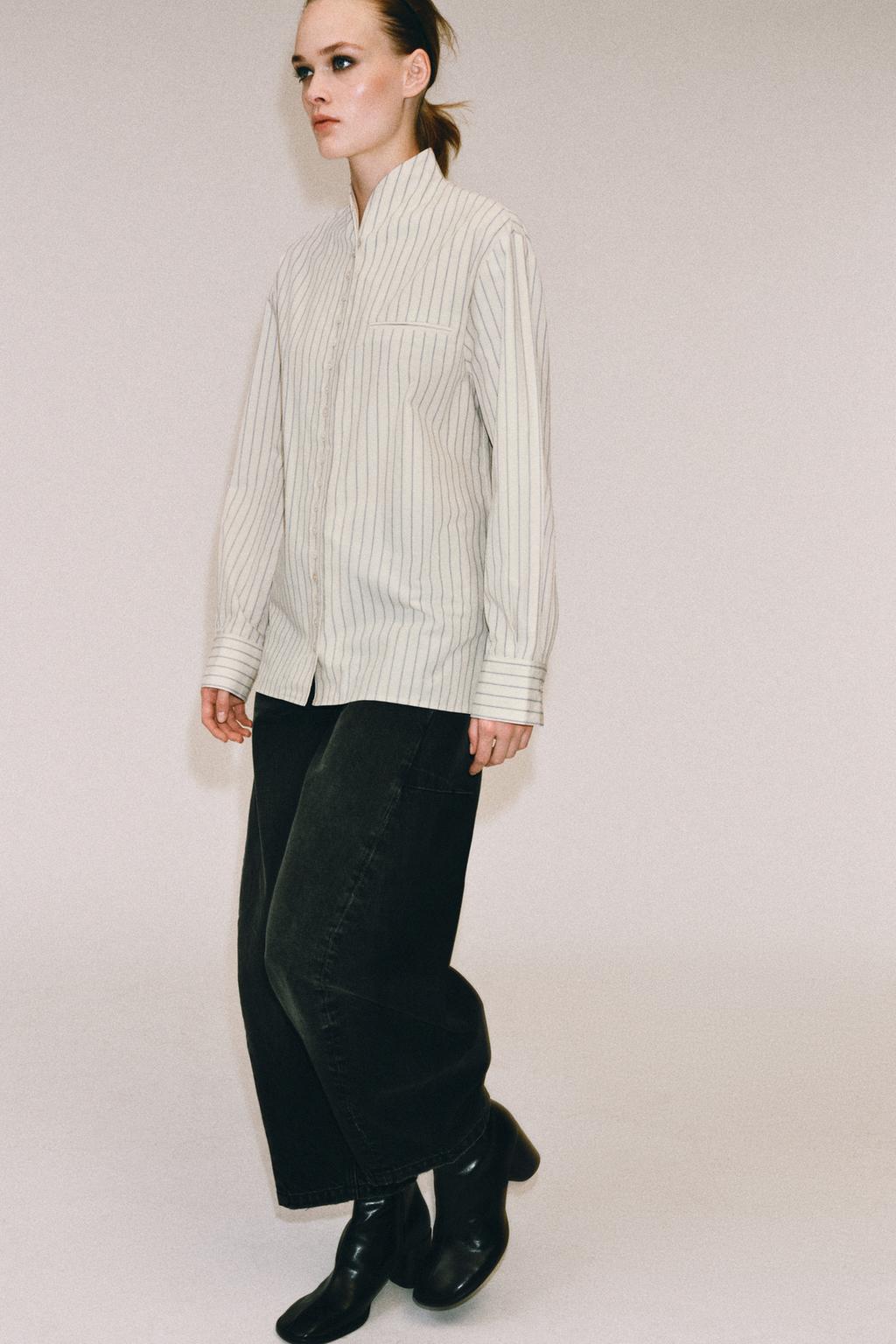 ZW COLLECTION STRIPED SHIRT