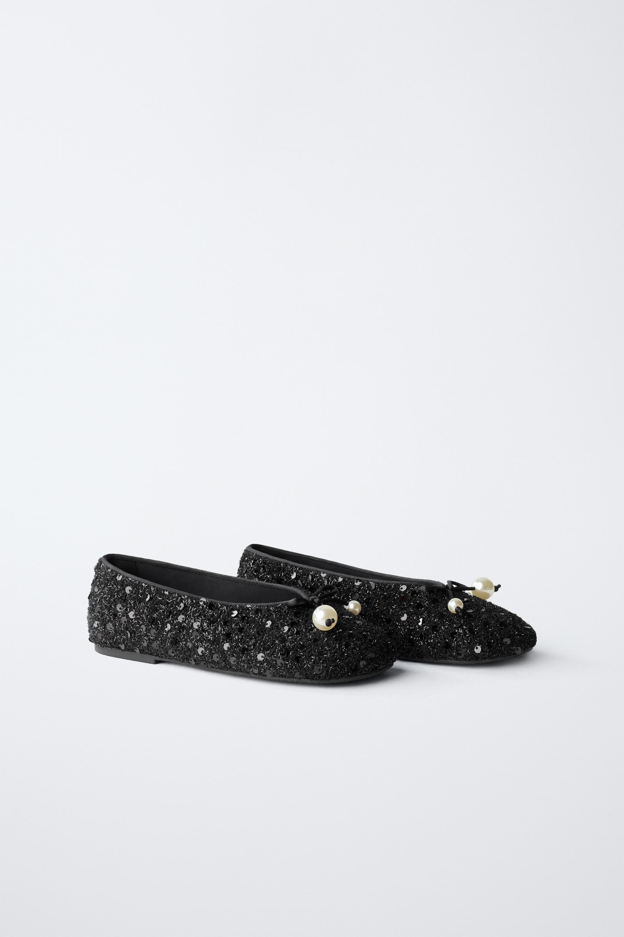 PEARL BALLET FLATS