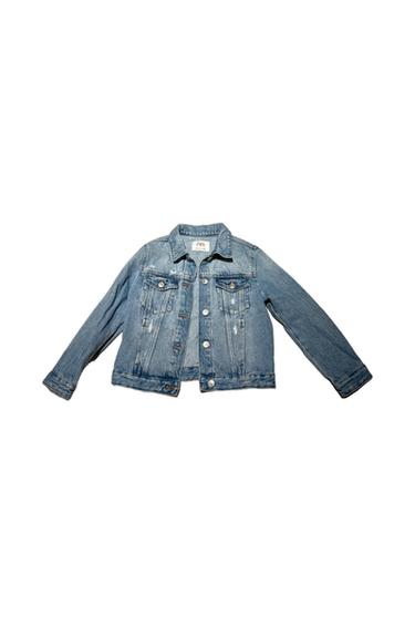 GIRLS JEANS JACKET SIZE 8