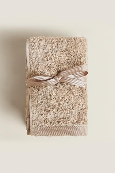 GÄSTETUCH BAUMWOLLE PREMIUM(3ER-PACK) - Dunkelbeige von Zara - Bild 0