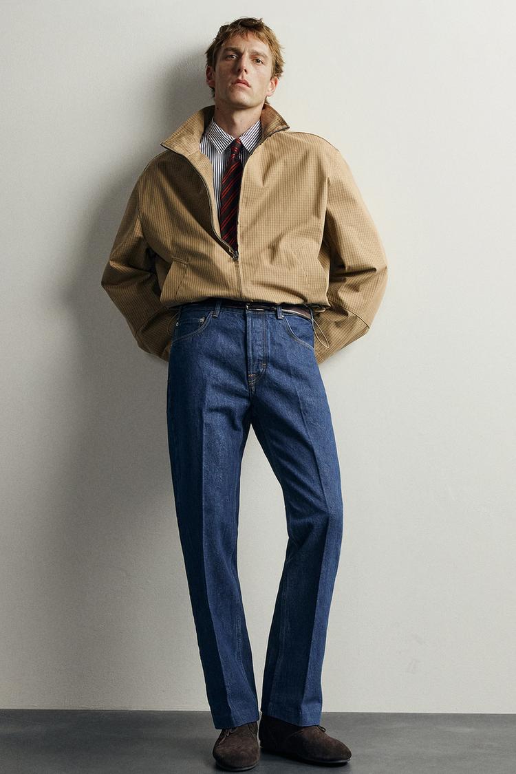 Jeans bootcut fit planchado aaron levine x zara