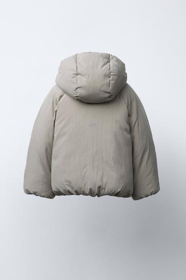 MANTEAU MATELASSÉ CAPUCHE LOGO EN RELIEF - Pierre de Zara - Image 3